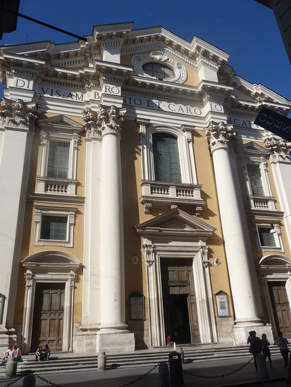 Kirche Santi Ambrogio e Carlo an Via del Corso
