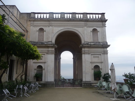 Außenbereich der Villa