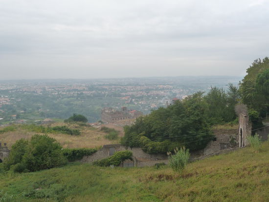 Blick von der Villa d Este auf die Umgebung