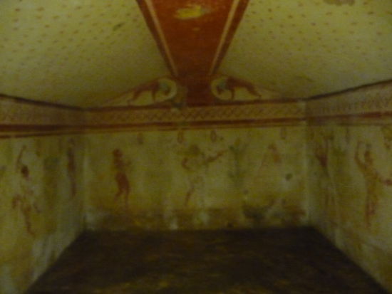 Grabkammer siehe oben