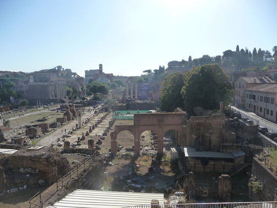 Blick über das Forum Romanum