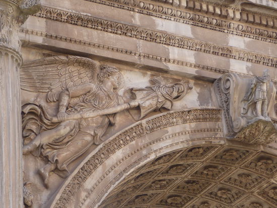Septimus Severus Bogen im Forum Romanum