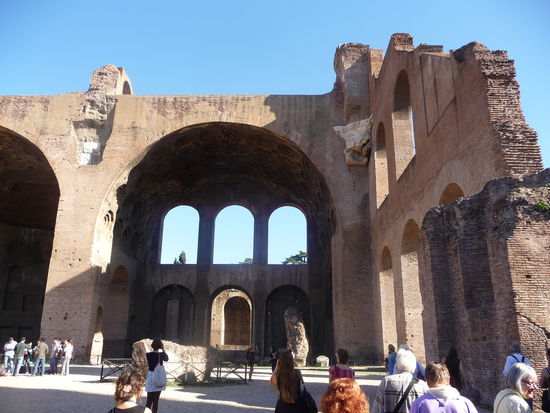 Maxentius Basilika im Forum Romanum