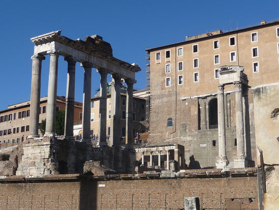 Tempel des Saturn Forum Romanum