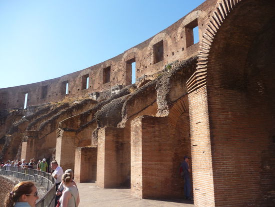 Obere Etage des Kolosseums