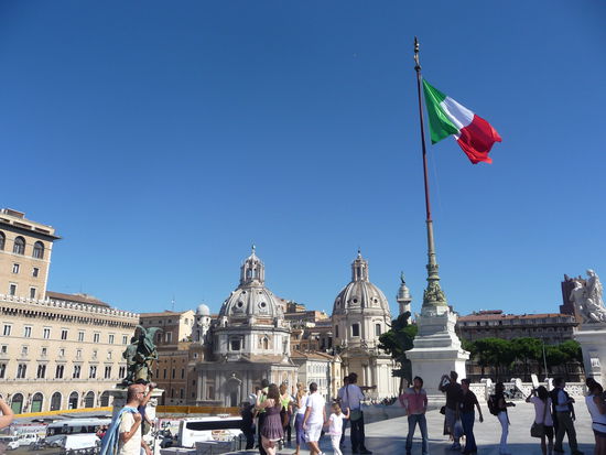 An der Piazza Venezia