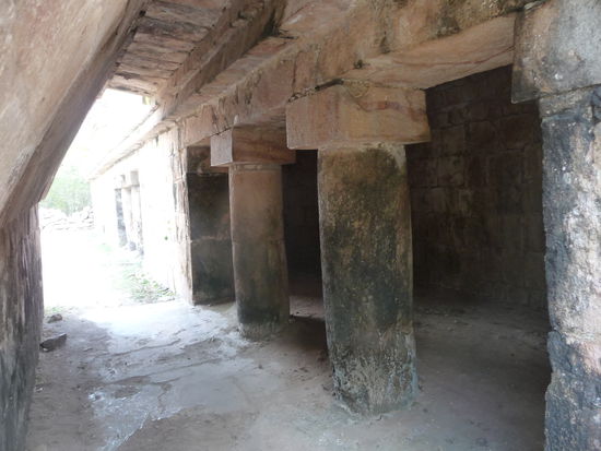 Säuleneingang am Teocalli