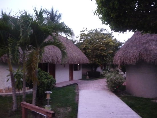 Die Zimmer in der Hotelanlage