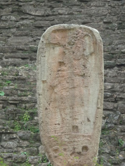 Stele in Yaxchilan