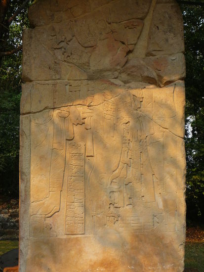 Stele in Yaxchilan