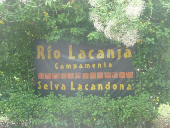 Ankunft im Lacandonen Camp mitten im Regenwald