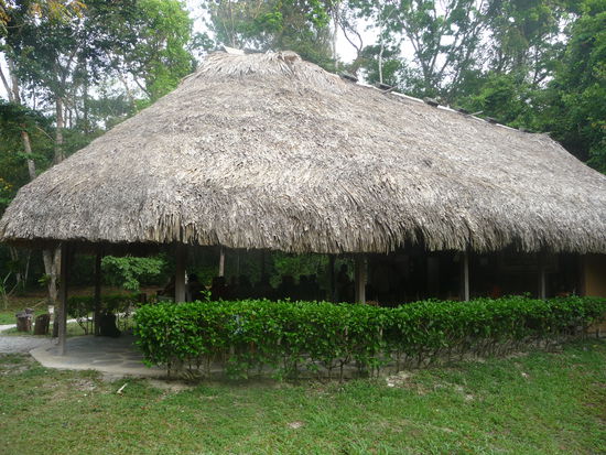 Restaurant im Lacandonen Camp