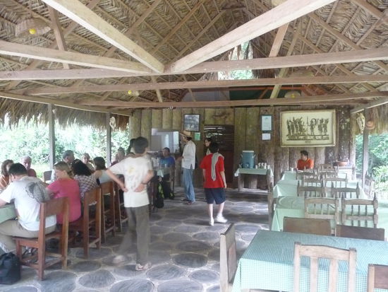 Restaurant im Lacandonen Camp