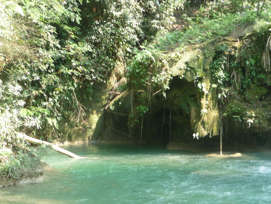 Golondrinas Wasserfälle