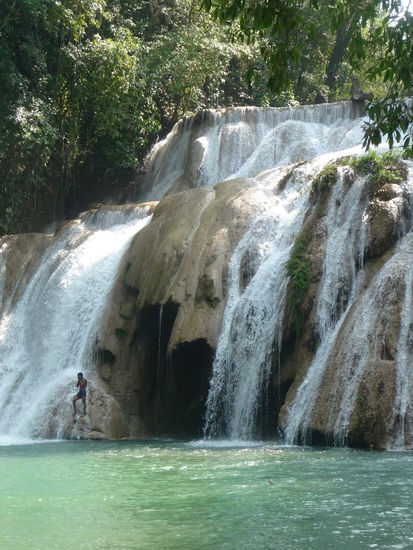 Golondrinas Wasserfälle