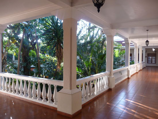 Obere Etage mit Blick zum Innenhof