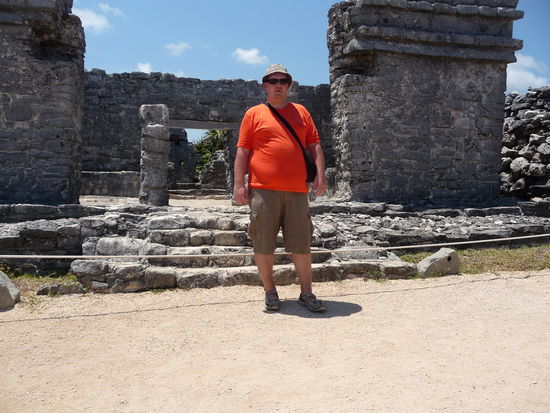 Ich am Haus der Cenote