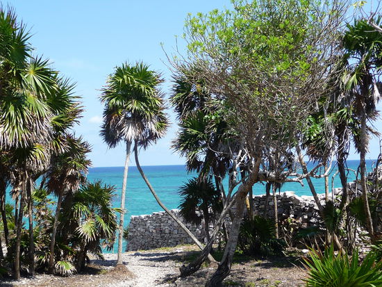 Stadtbefestigung in Tulum