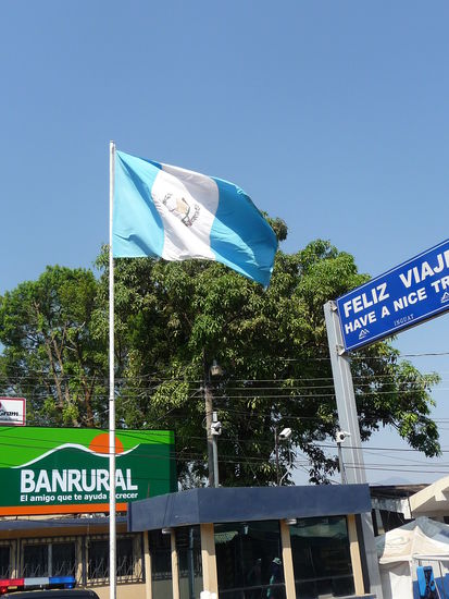 Grenzübergang Guatemala