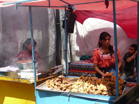kleiner Imbiss am Markt