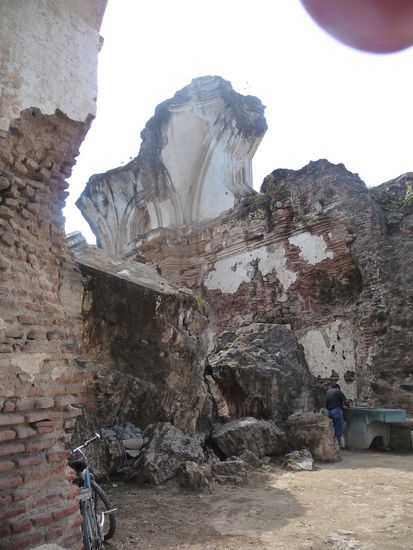 Kirche Concepcion durch Erdbeben zerstört