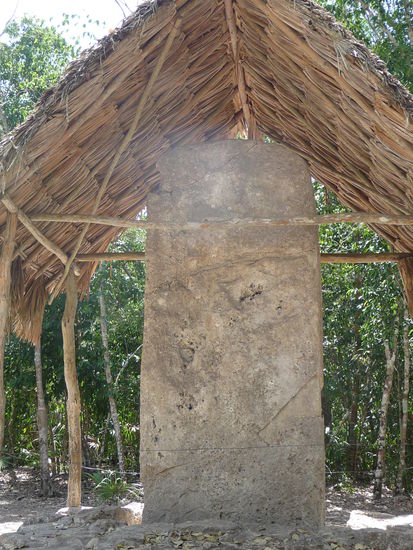 Stele in Coba