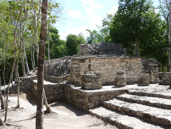 Tempel an der Gruppe Conjunto Pinturas