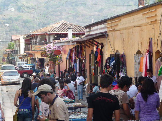 Kleiner Markt in Copan