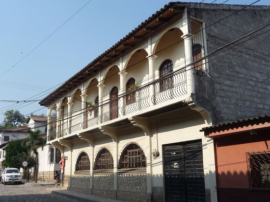 Seitenstraße in Copan
