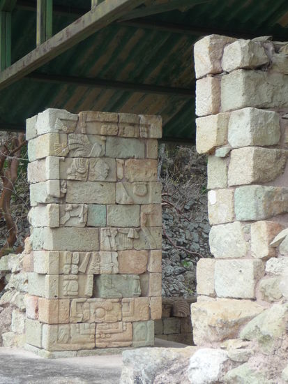 Oben auf dem Tempel 18