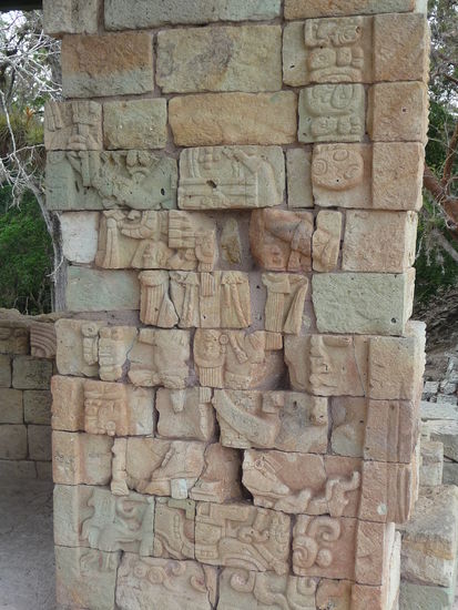 Oben auf dem Tempel 18