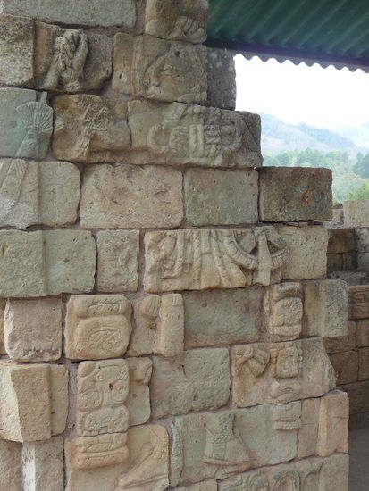 Oben auf dem Tempel 18