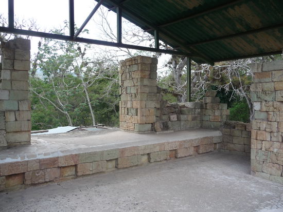 Oben auf dem Tempel 18