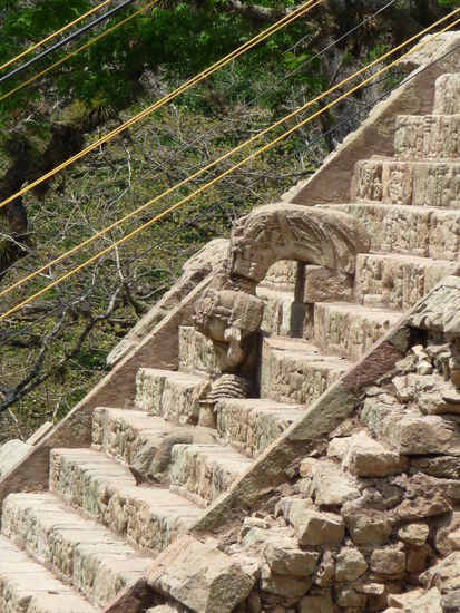 Weitere Figur eines Königs auf der Heroglyphentreppe