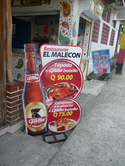 Das Bier was man überall in Guatemala trinkt GALLO