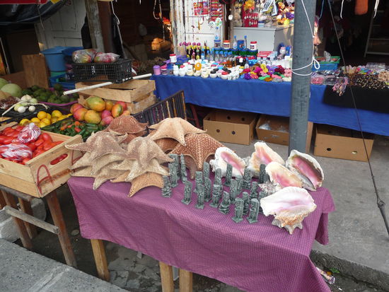 Stand mit Souveniers