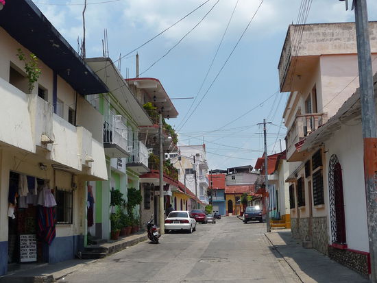 Straße in Flores