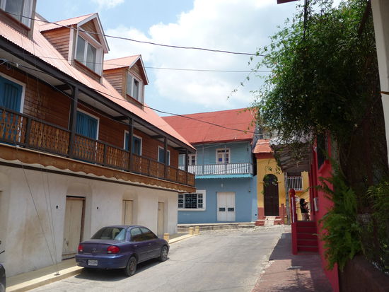 Straße in Flores