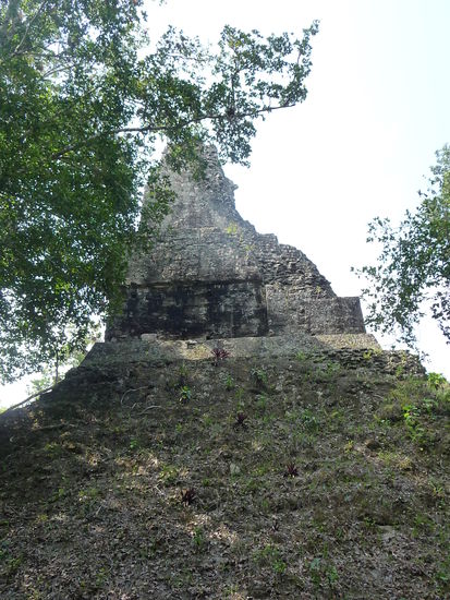 Tempel der Inschriften Seitenansicht