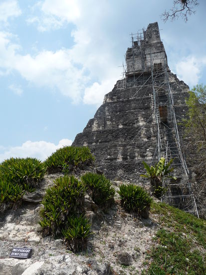 Seitenansicht Tempel I