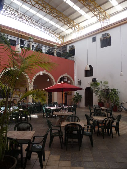 Eingangsbereich und Restaurant