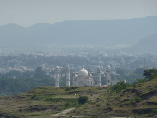 Blick auf das Mini Taj Mahal