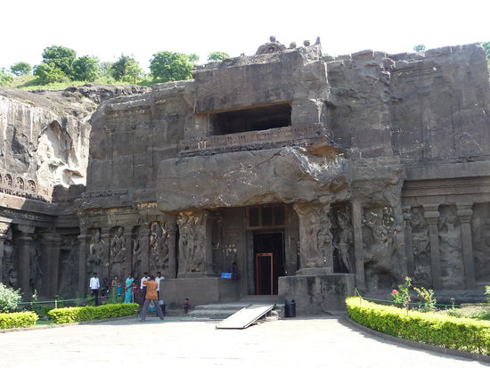 Eingang Hindu Tempel 16 - Kailashanatha Tempel