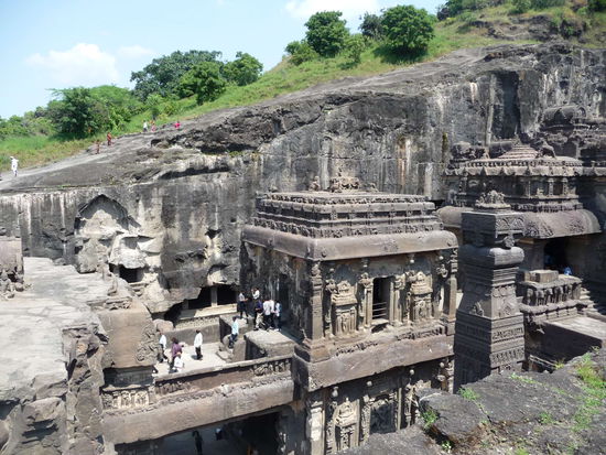 Hindu Tempel 16 Blick von oben