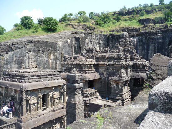 Hindu Tempel 16 Blick von oben