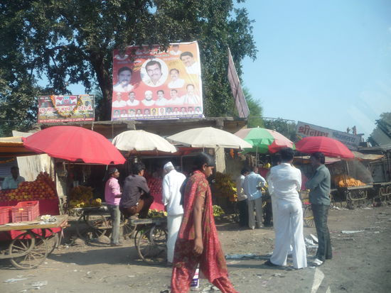 Eines von mehreren Dörfern auf unserer Durchfahrt