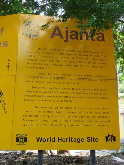 UNESCO WELTKULTURERBE   Ajanta Caves