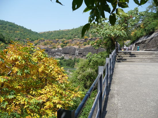 Auf den Weg zu den Ajanta Caves