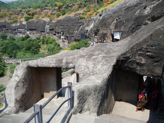 Auf den Weg zu den Ajanta Caves