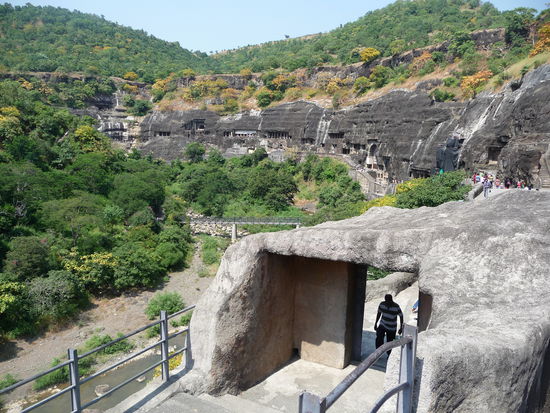 Auf den Weg zu den Ajanta Caves